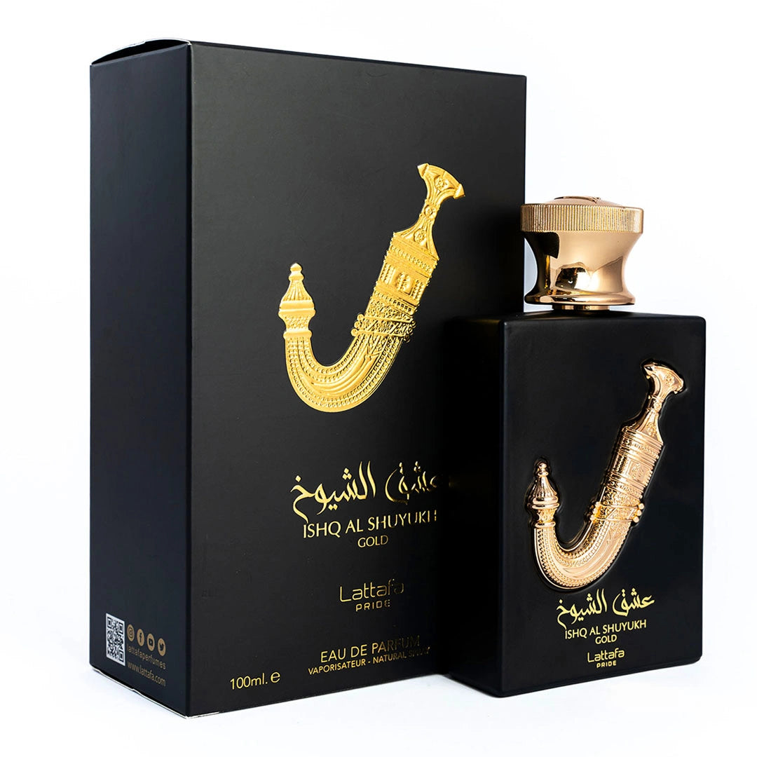 Lattafa Ishq Al Shuyukh Gold for Lattafa Pride Eau De Parfum Spray