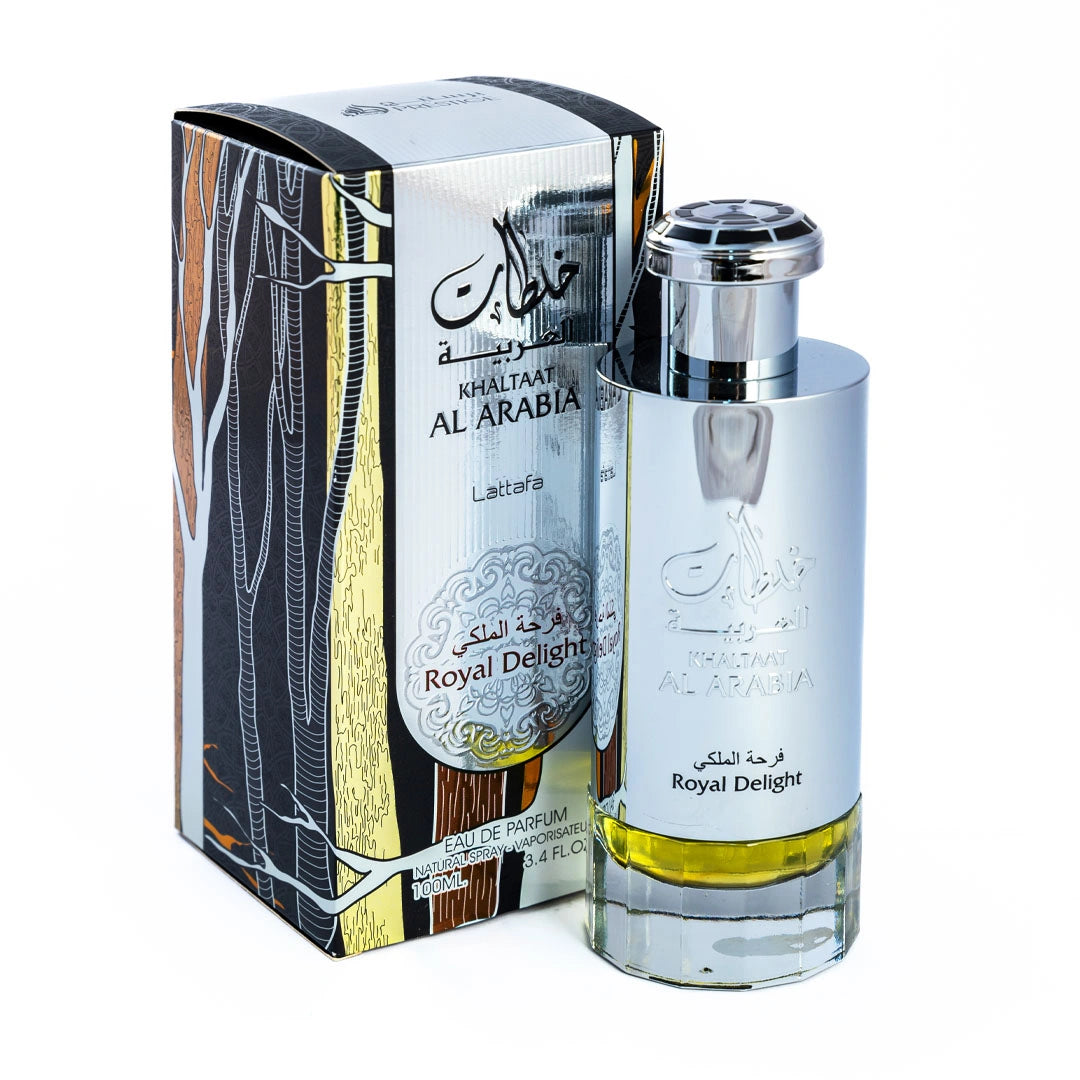Lattafa Khaltat Al Arabia Royal Delight Silver for Lattafa Eau De Parfum Spray
