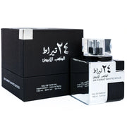 Lattafa Spray 24 Carat White Gold for Men Eau De Parfum Spray